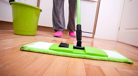 طريقة تنظيف الباركية