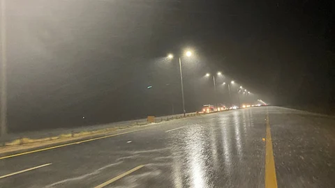 أمطار على مكة المكرمة