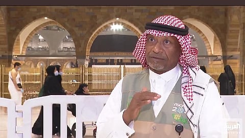 مراقب أبواب بالحرم المكي، محمد عبده