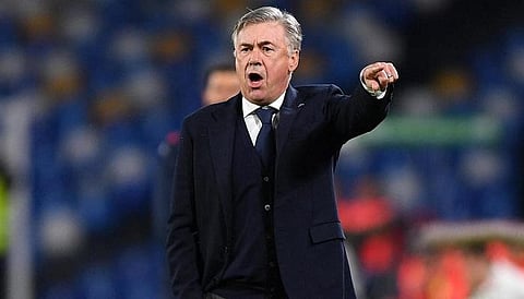 كارلو أنشلوتي مدرب ريال مدريد