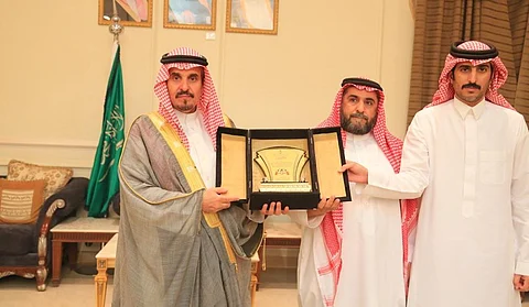 تكريم اللجان المنظمة لفعالية نجري معًا