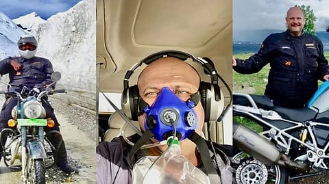 الرحالة السعودي مشعل السديري