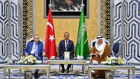 الرئيس التركي رجب طيب أردوغان يصل إلى جدة