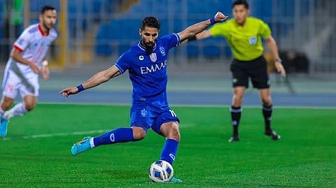 صالح الشهري لاعب الهلال