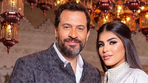 ماجد المصري وزوجته