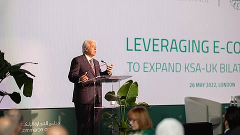 القصبي من لندن: المملكة من أعلى 10 دول نموًا في مجال التجارة الإلكترونية