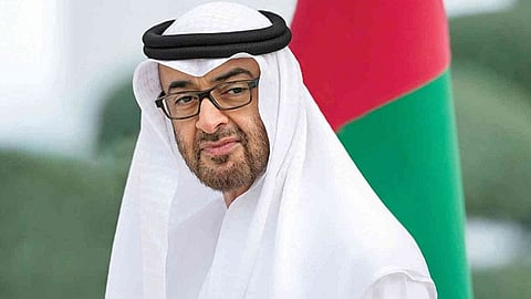 رئيس الإمارات يوجه الشكر لقادة الدول الشقيقة لمواساته في وفاة الشيخ خليفة