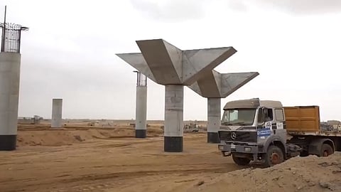 إنشاءات مطار الملك عبدالله الجديد بجازان