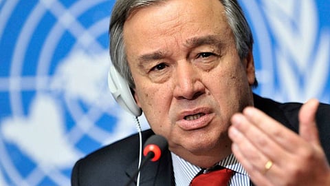 الأمين العام للأمم المتحدة، أنطونيو غوتيريش