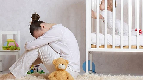 اكتئاب ما بعد الولادة