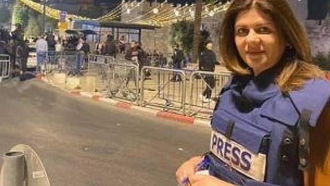 الصحفية شيرين أبو عاقلة