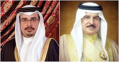 ملك البحرين وولي العهد يهنئان خادم الحرمين بمناسبة نجاح الفحوصات الطبية