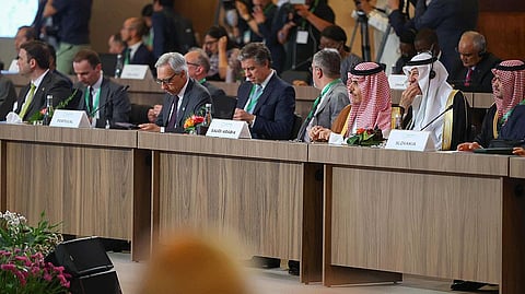 مشاركة وزير الخارجية في الاجتماع الوزاري للتحالف الدولي ضد تنظيم داعش الإرهابي