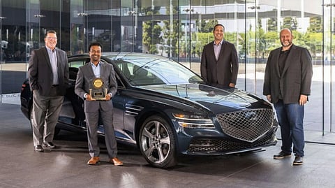 جينيسيس G80 تستمر في حصد الجوائز