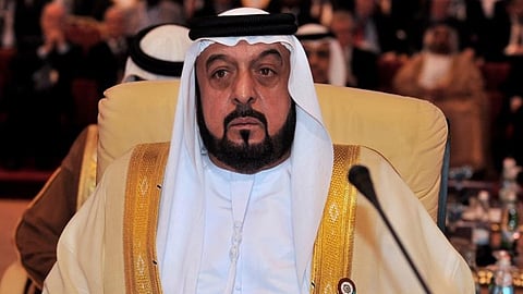 وفاة الشيخ خليفة بن زايد