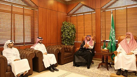 مفتي عام المملكة يستقبل رئيس الجامعة الإسلامية