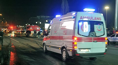 حوادث الطرق في تركيا