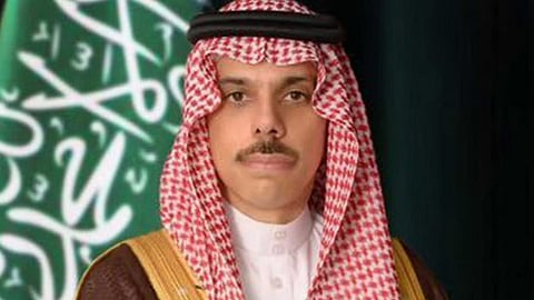 وزير الخارجية الأمير فيصل بن فرحان