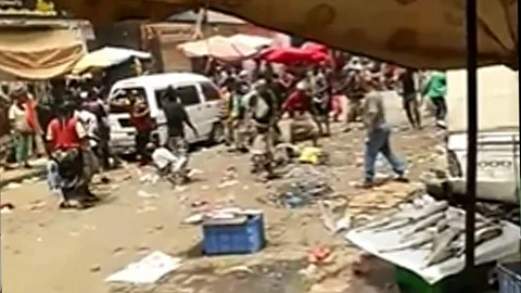 جانب من الانفجار