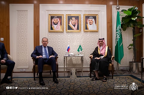 وزير الخارجية لنظيره الروسي: المملكة على استعداد للمساهمة في التوصل لحل الأزمة الأوكرانية