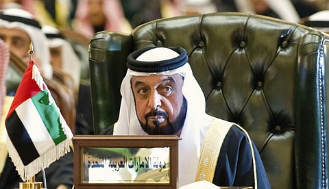 وفاة الشيخ خليفة بن زايد آل نهيان