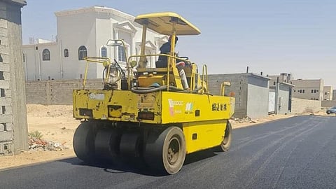 أعمال السفلتة والتأهيل للشوارع