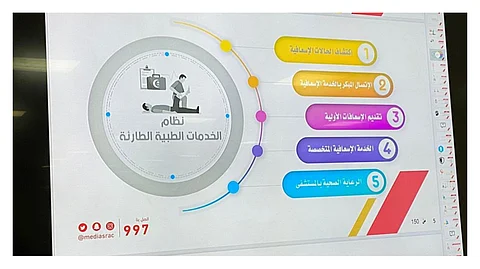 لموارد البشرية بالرياض توعي فئاتها والمنسوبات بالمهارات الأساسية للإسعافات الأولي