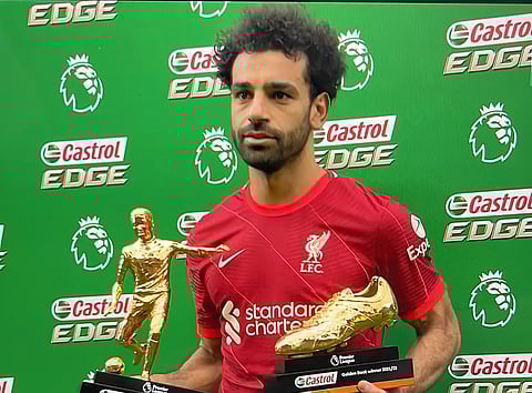 صلاح يحصد جائزة أفضل صانع ألعاب في الدوري الإنجليزي