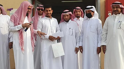 تكريم الطالب ماجد خبراني