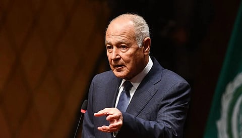 الأمين العام لجامعة الدول العربية أحمد أبوالغيط