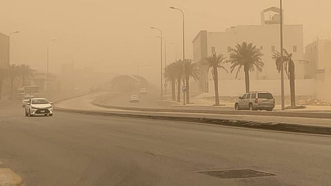 أتربة مثارة