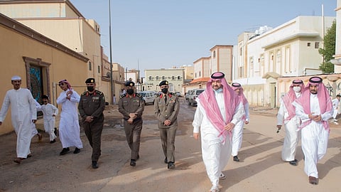 امير الحدود الشمالية يتفقد عرعر