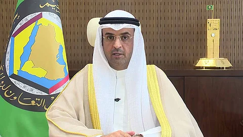 الدكتور نايف فلاح مبارك الحجرف، الأمين العام لمجلس التعاون لدول الخليج العربية