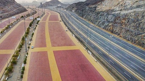 طريق المشاة في المشاعر المقدسة