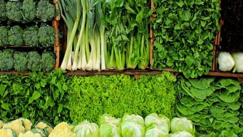 الخضراوات الورقية