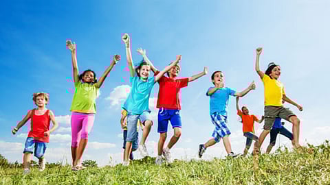 النشاط البدني للأطفال