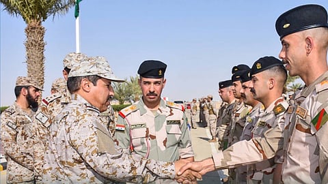 مناورات التمرين السعودي العراقي