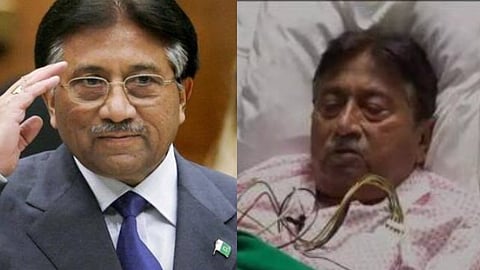 الرئيس الباكستانى الأسبق برويز مشرف