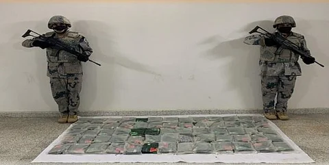 جانب من المضبوطات