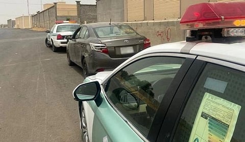 ضبط مفحط جيزان