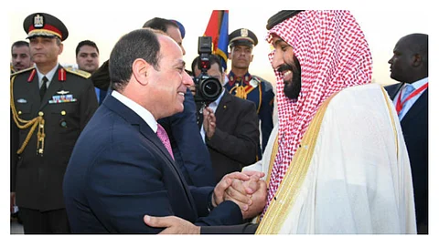 زيارة ولي العهد إلى مصر