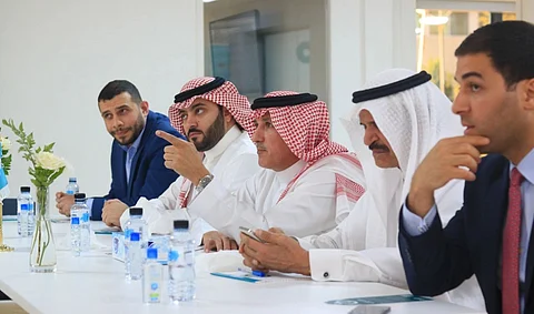 الوفد الإعلامي المُرافق لولي العهد