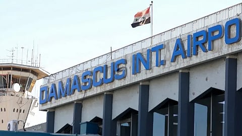 مطار دمشق