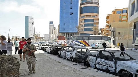 مقر المخابرات في طرابلس