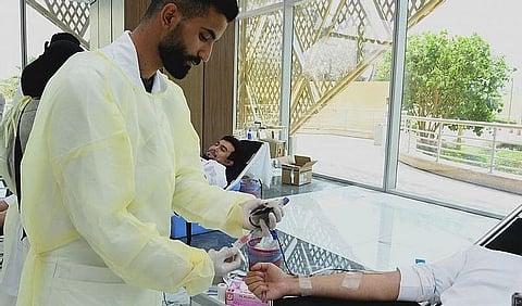 اليوم العالمي للتبرع بالدم