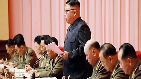 الزعيم الكوري الشمالي كيم جونغ أون