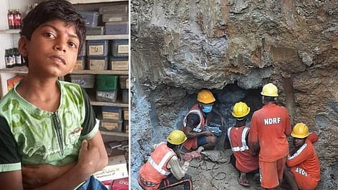 إنقاذ الطفل العالق داخل «بئر الأفاعي» في الهند