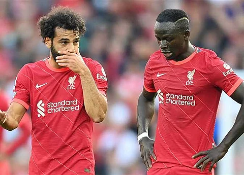 صلاح يودع ماني