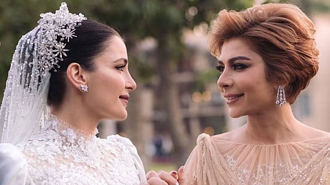 حفيد أصالة من ابنتها شام