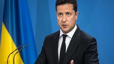 الرئيس الأوكراني فولوديمير زيلنسكي